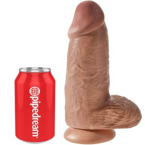 KING COCK - CHUBBY REALISTLIK PEENIS 23 CM KARAMELL